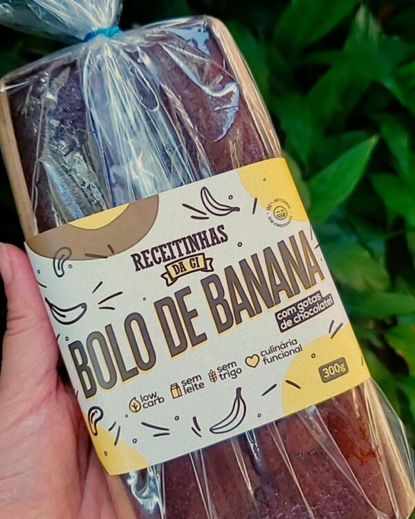 Bolo de Banana - Receitinhas da Gi