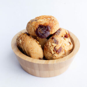 Cookies de Parmesão com Goiabada