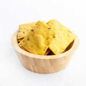 Biscoito de Azeite com Linhaça - Açafrão