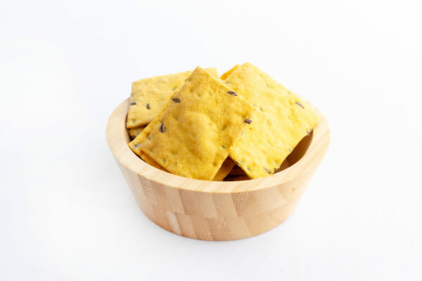 Biscoito de Azeite com Linhaça - Alho